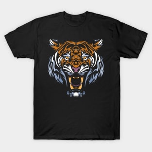 Tribal face tiger T-Shirt